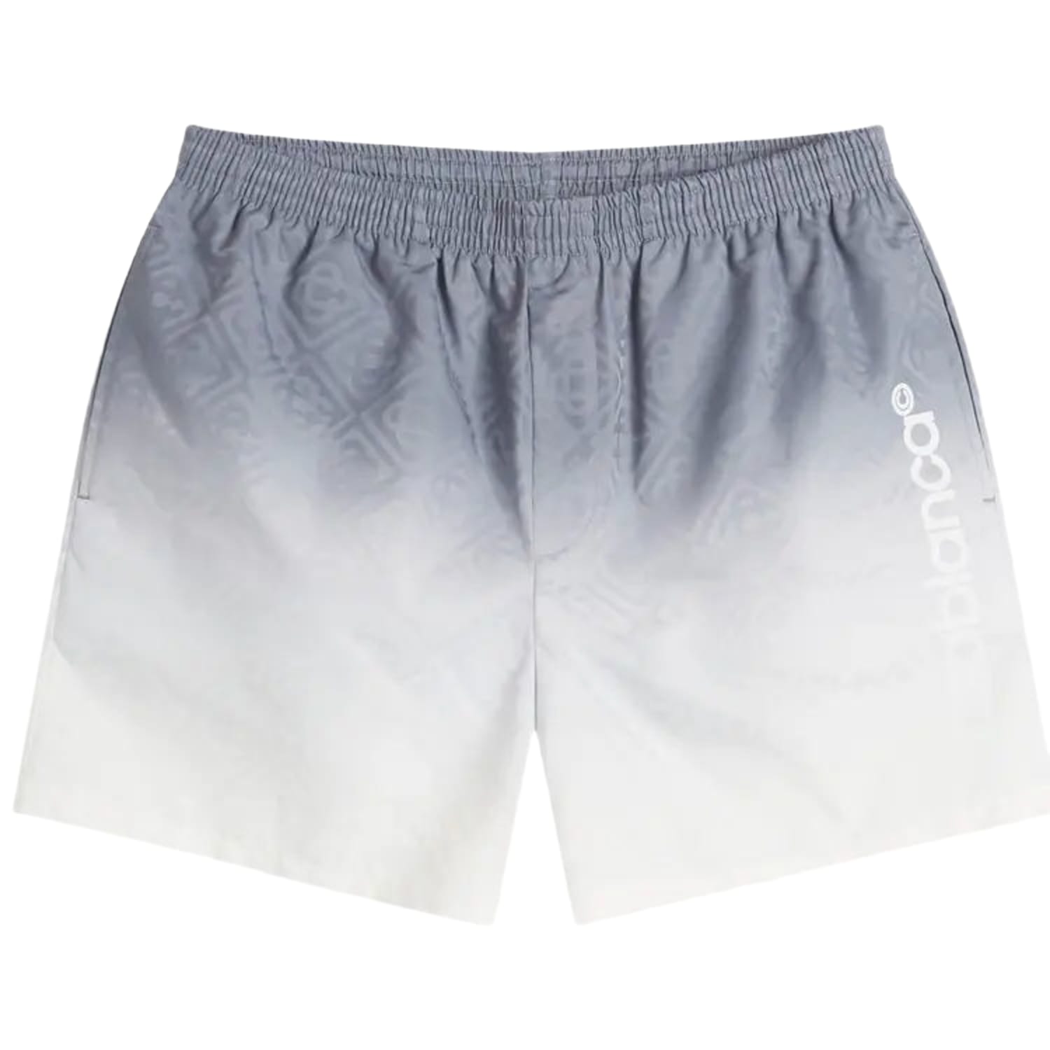 Casablanca Gradient Printed Shorts Grey
