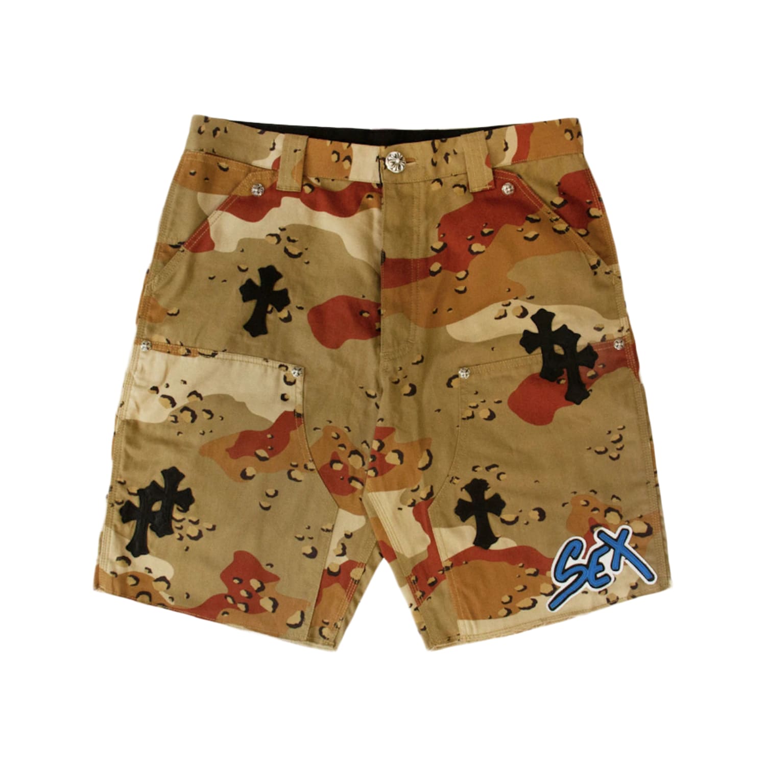 Chrome Hearts Matty Boy Sex Records Carpenter Shorts Desert Camo