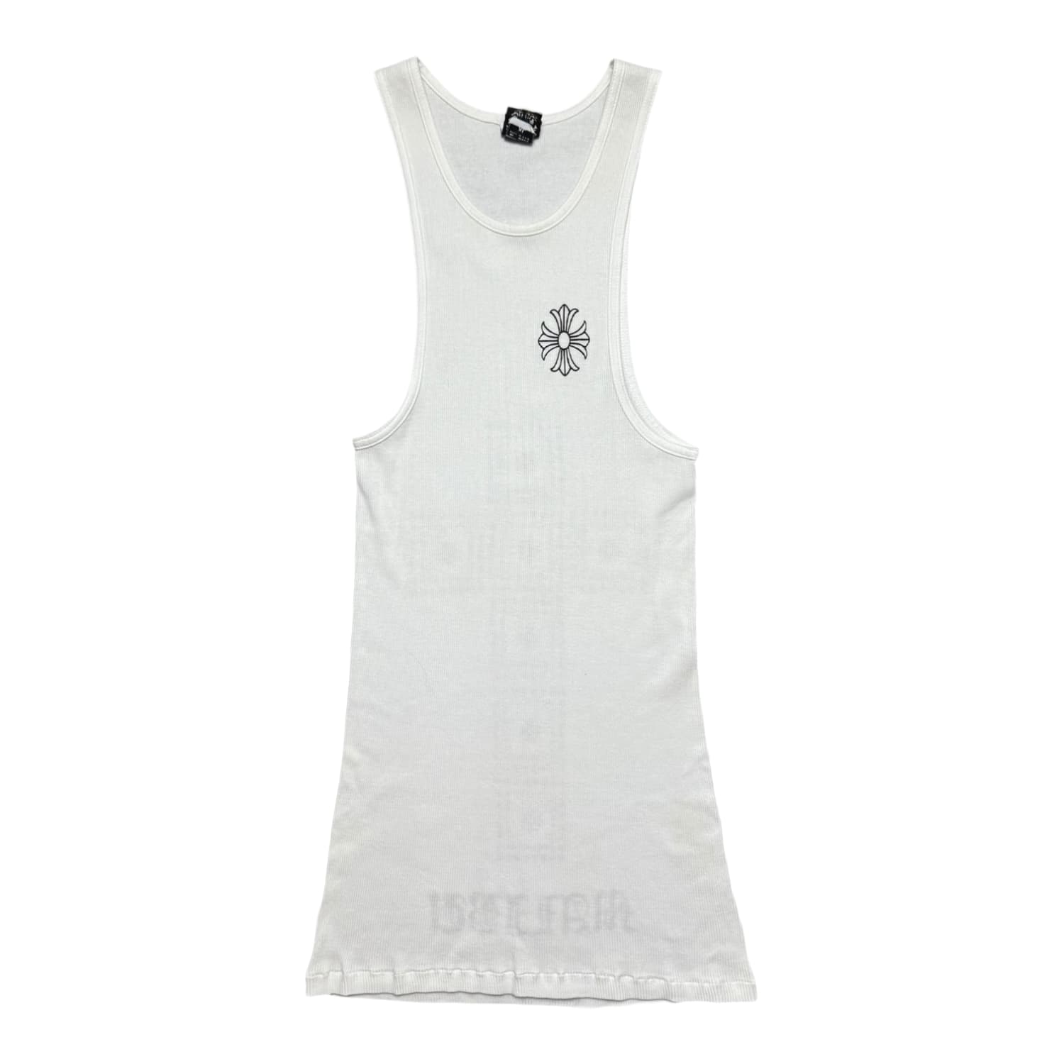 Chrome Hearts Malibu Exclusive Cross Tank Top White