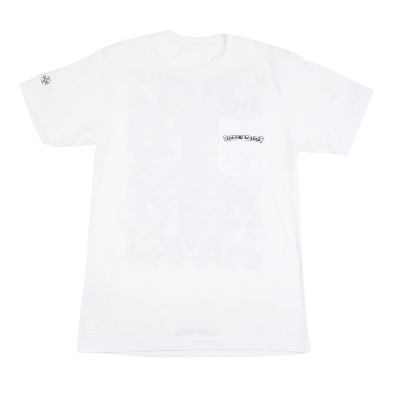 Chrome Hearts Scroll T Shirt White