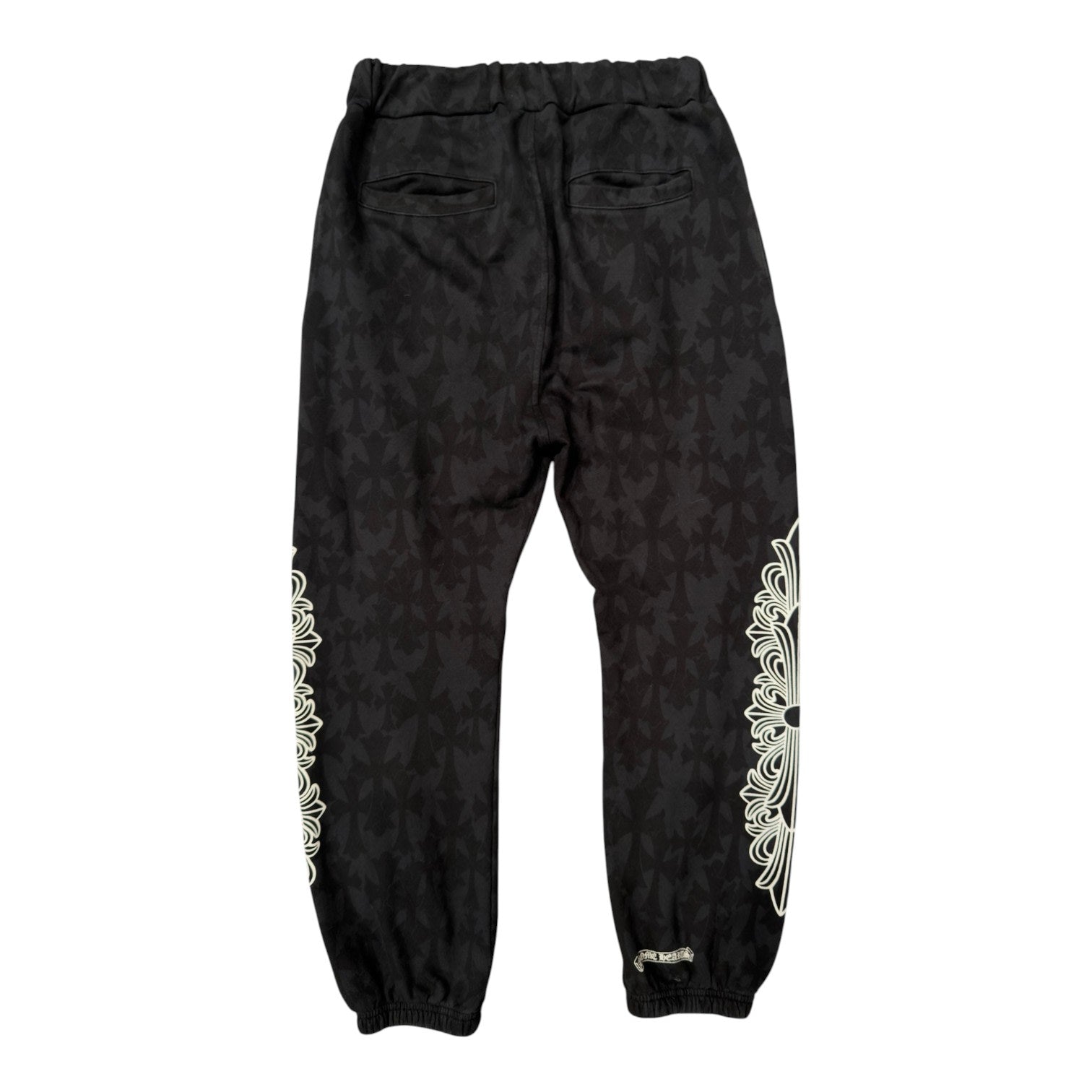 Chrome Hearts Horseshoe Floral Monogram Sweatpants