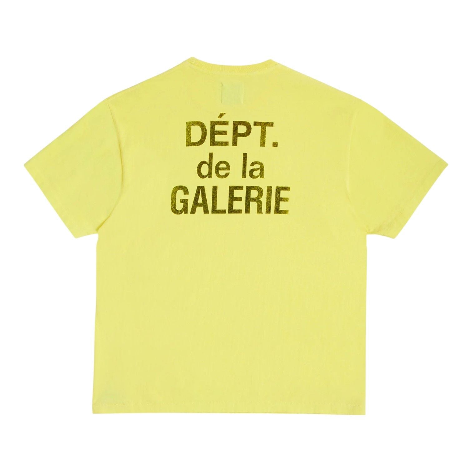 Gallery Dept. French T-Shirt Neon Yellow