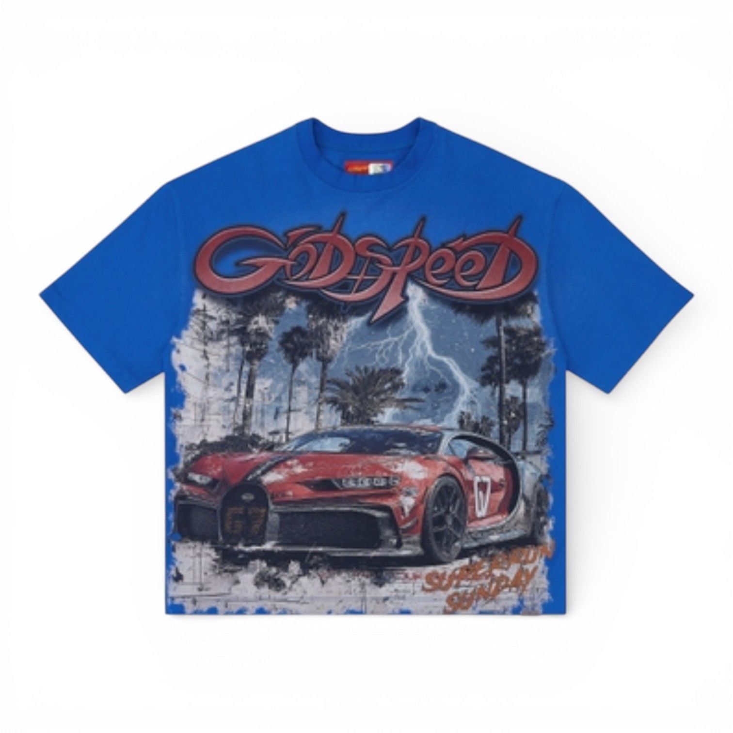 Godspeed Gatti Miami Superrun T-Shirt Royal