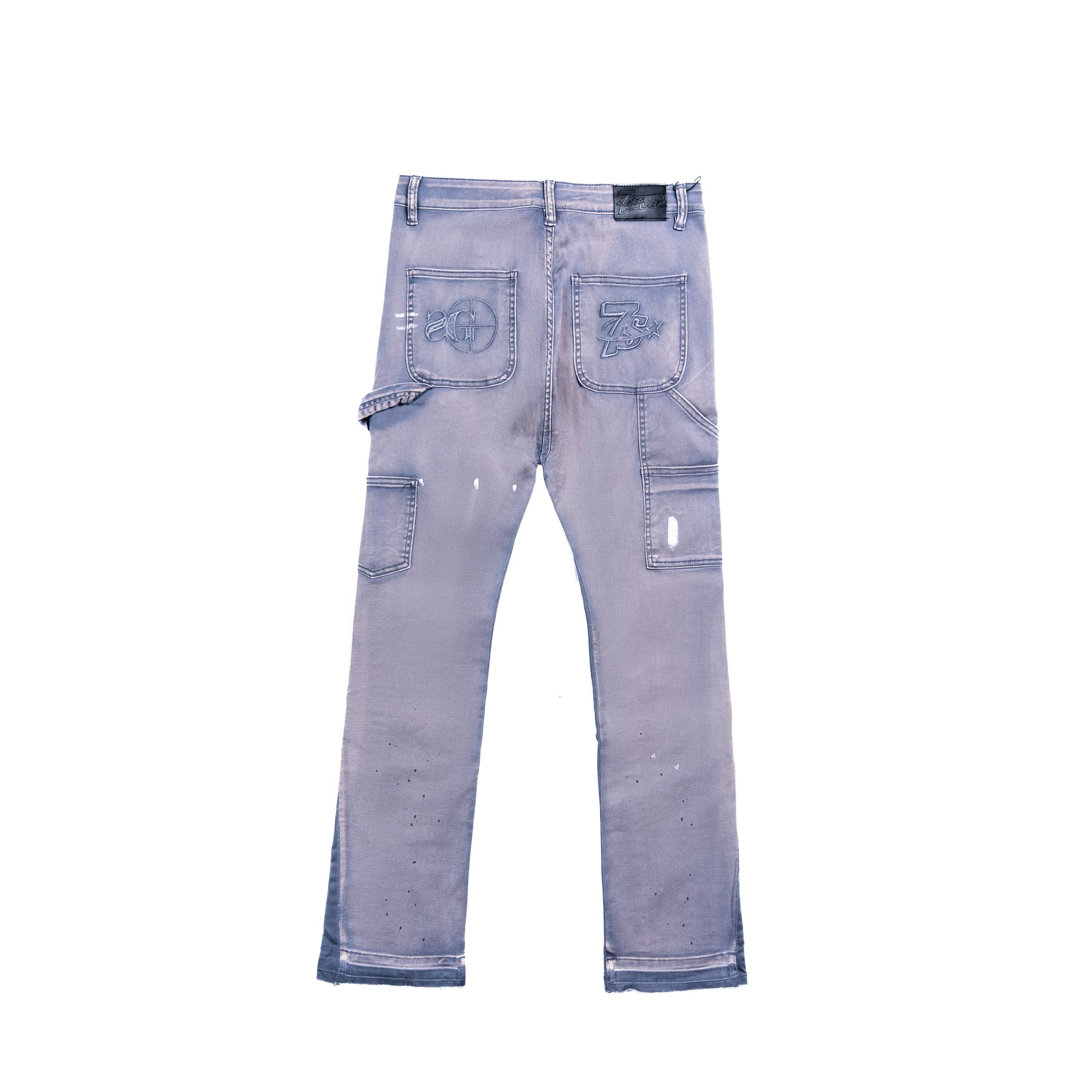 Triple Sevens x Sniper Gang Denim Flare Jeans