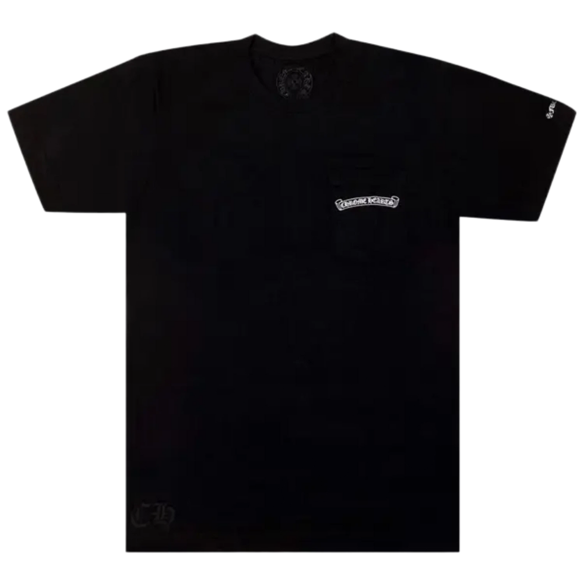 Chrome Hearts Scroll Logo T-Shirt Black
