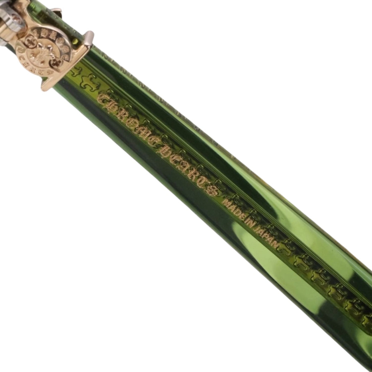 Chrome Hearts See You In Tea Marine Green/18k Gold Plated Glasses