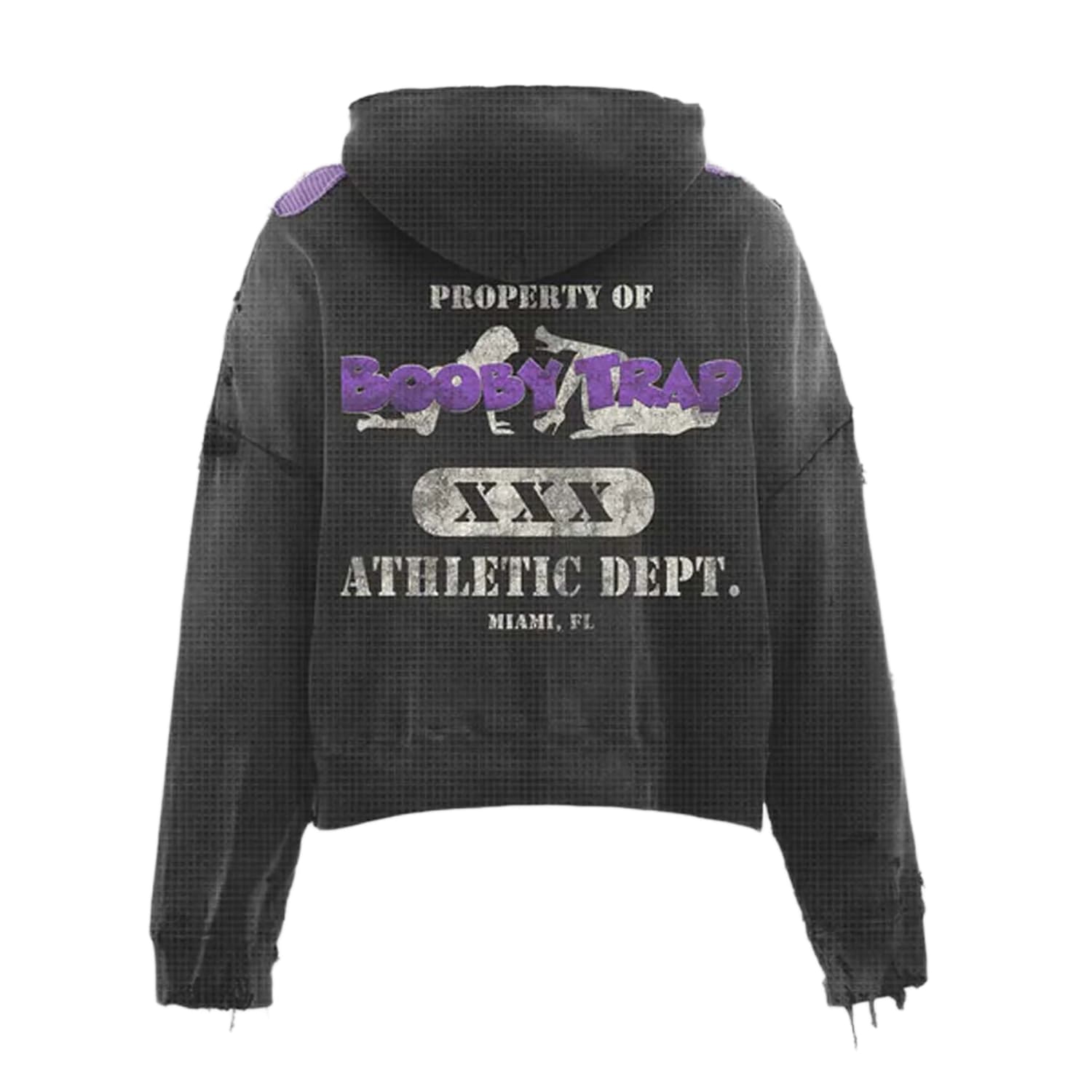 Triple Sevens x Booby Trap Reversible Hoodie Black
