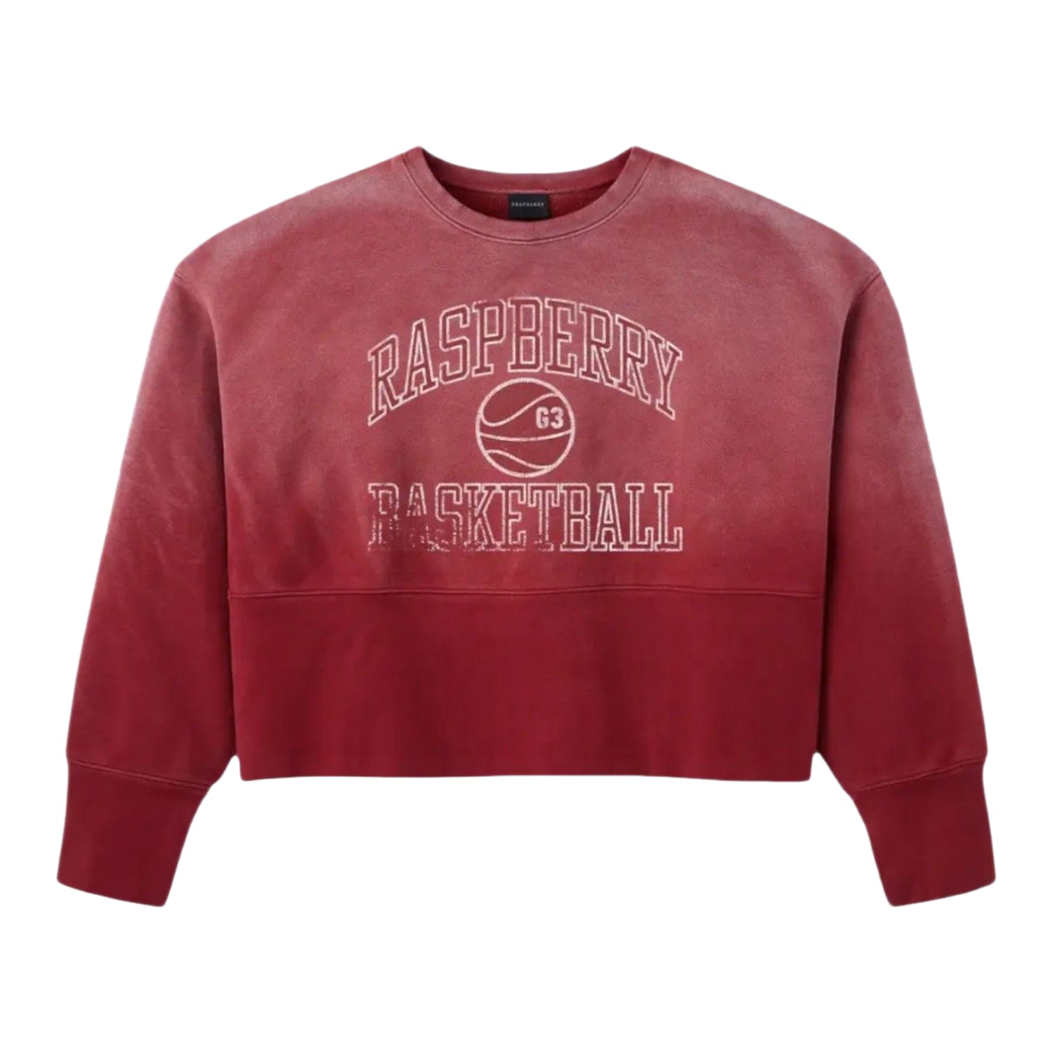GV Gallery Raspberry Hills BBall Crewneck Red