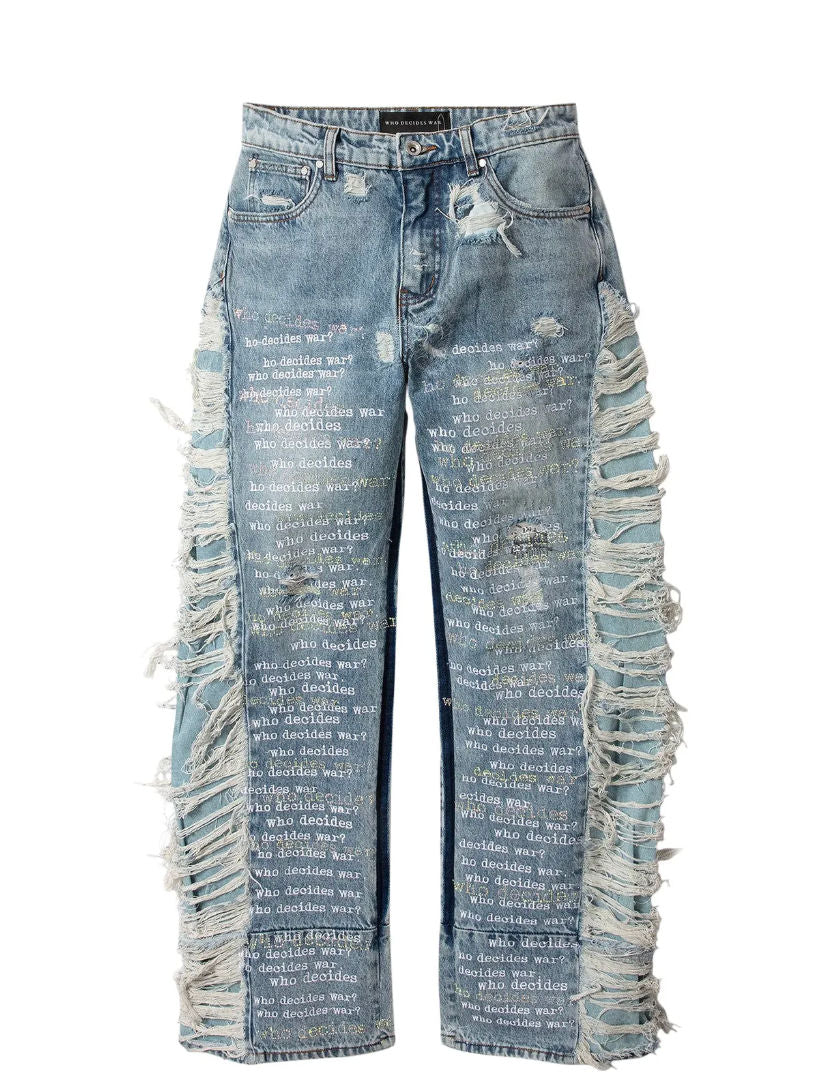Who Decides War Ultra Flare Scripture Denim Sky