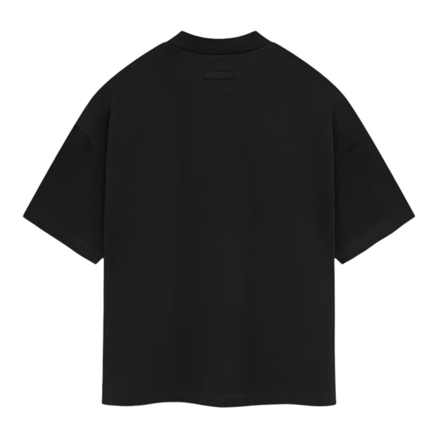 Fear of God Essentials Heavy Jersey Crewneck Tee Jet Black