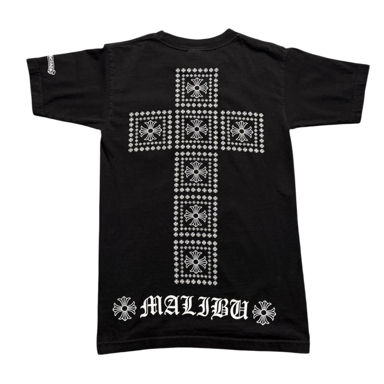 Chrome Hearts Vintage Malibu Exclusive Square Cross T-Shirt Black