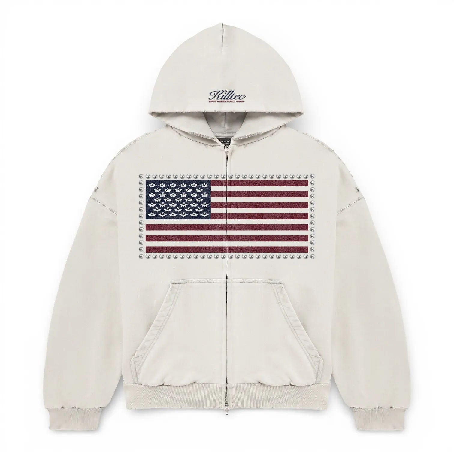 Killtec USA Reversible Zip Up Hoodie