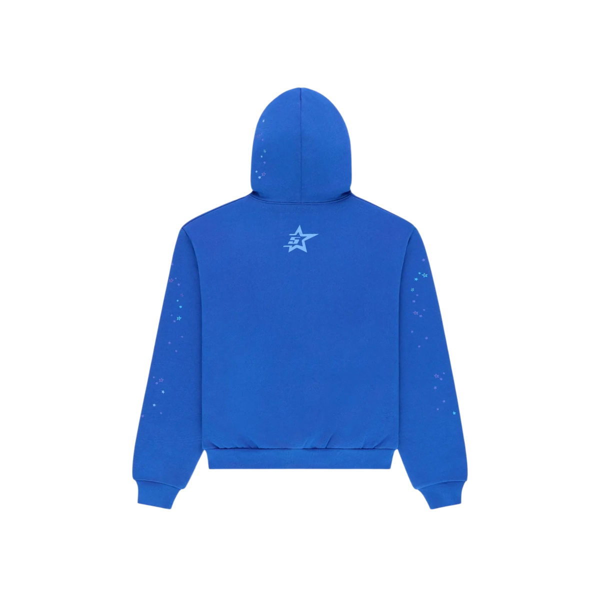 Sp5der Rhinestone Punk V2 Hoodie Blue