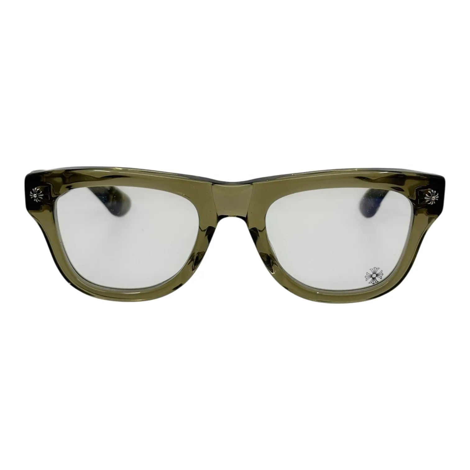 Chrome Hearts Trititsagain Army/Silver Glasses