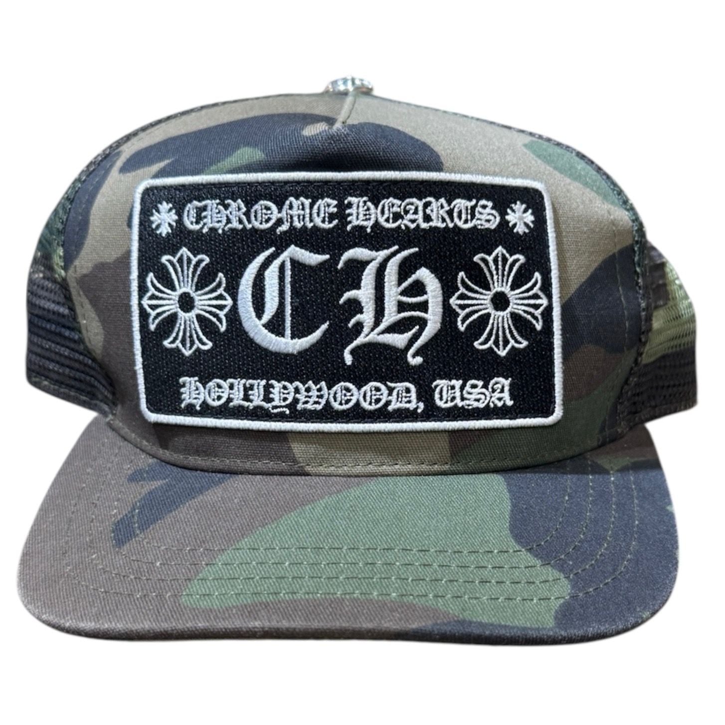 Chrome Hearts CH Hollywood Trucker Hat - Like New