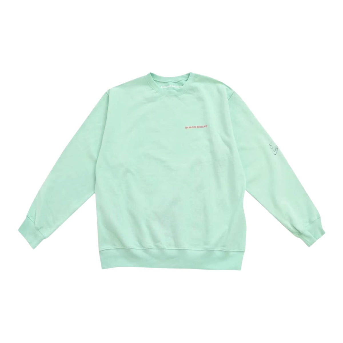Chrome Hearts Matty Boy Lust Crewneck Sweatshirt Seafoam