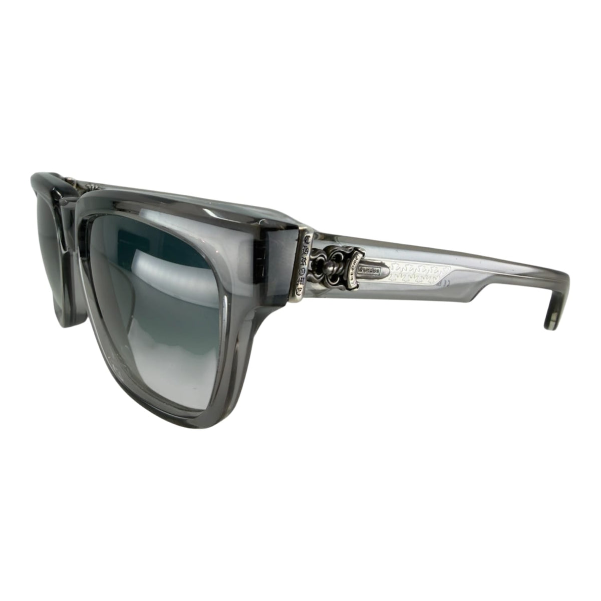 Chrome Hearts Box Officer Slate Grey/Silver Sunglasses