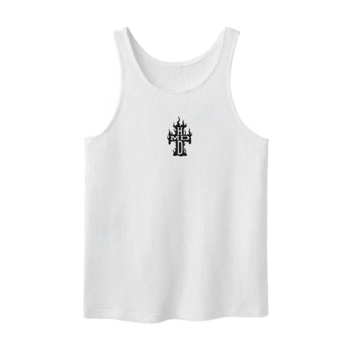 Happy Memories Don't Die HMDD Holy Ghost Tank Top White