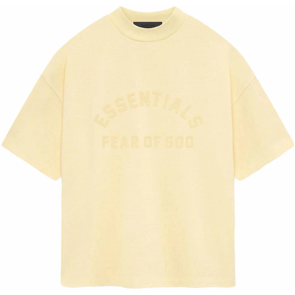 Fear of God Essentials Heavy Jersey S/S Tee Garden Yellow