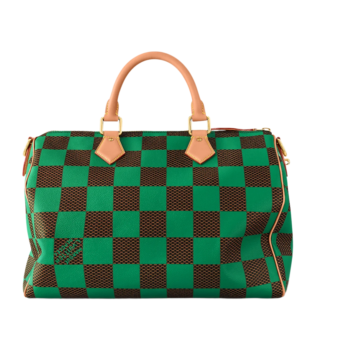 Louis Vuitton Speedy 40 Bandoulière Damier Pop Green