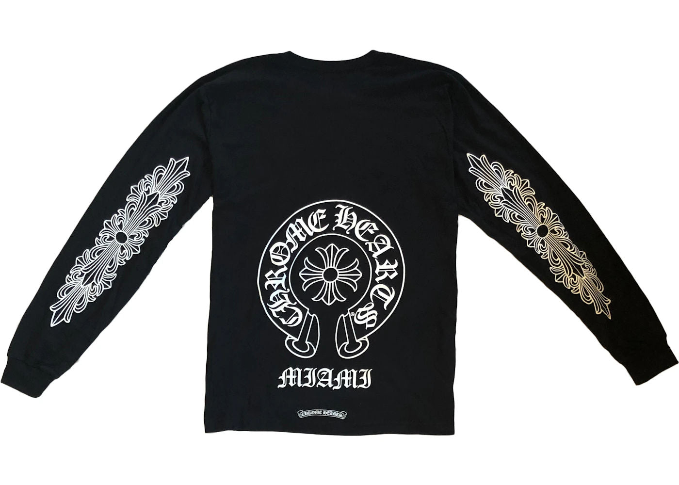 Chrome Hearts Miami Exclusive Horseshoe L/S T-shirt Black