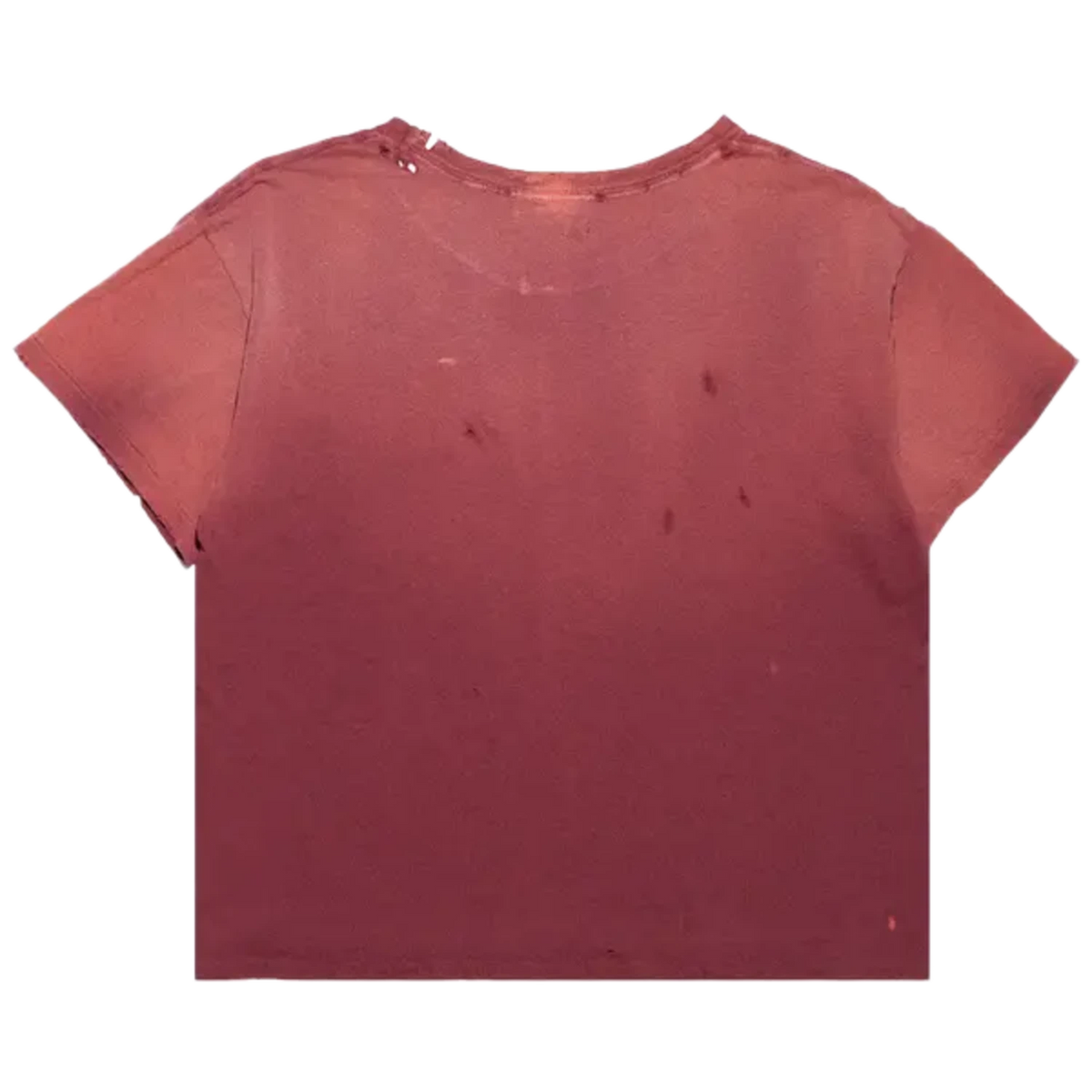 Enfants Riches Déprimés Burning Church T-Shirt Burgundy Red