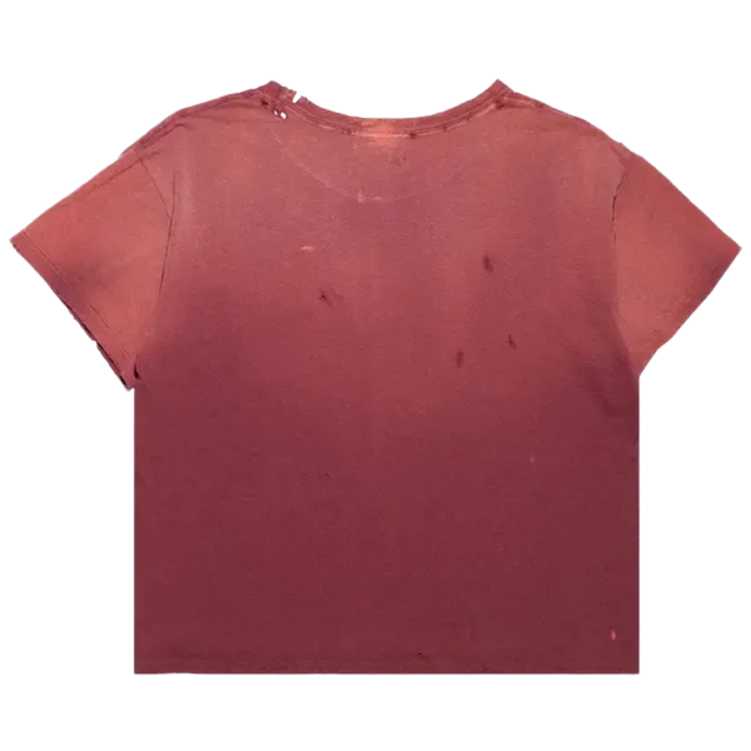 Enfants Riches Déprimés Burning Church T-Shirt Burgundy Red
