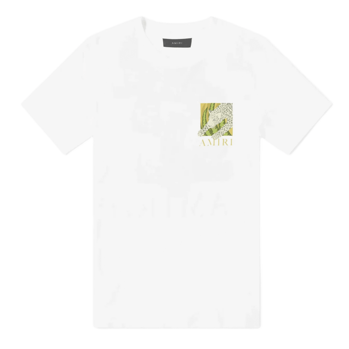 Amiri Leopard T-Shirt White