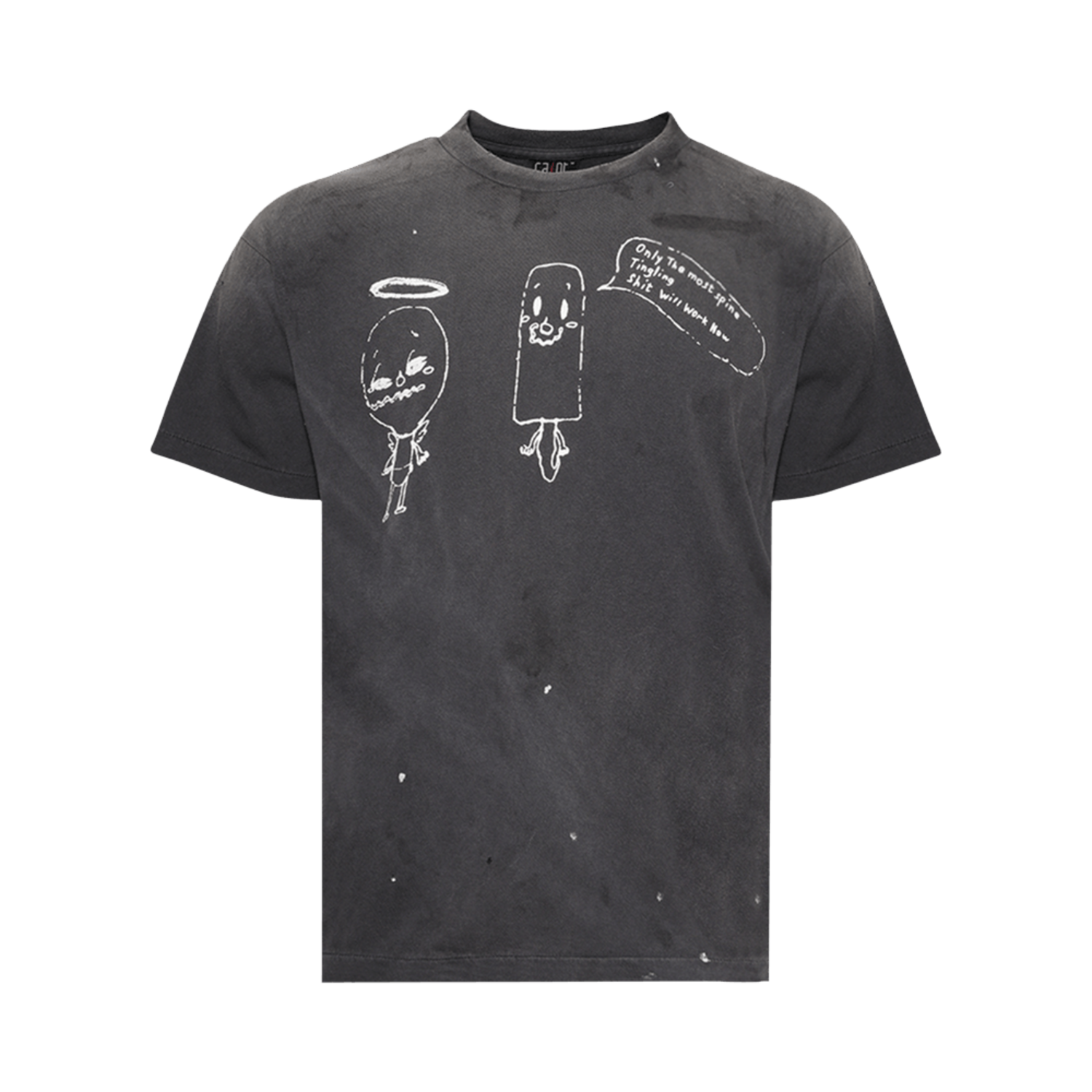 Saint Michael Life Beyond Earth T-Shirt Black