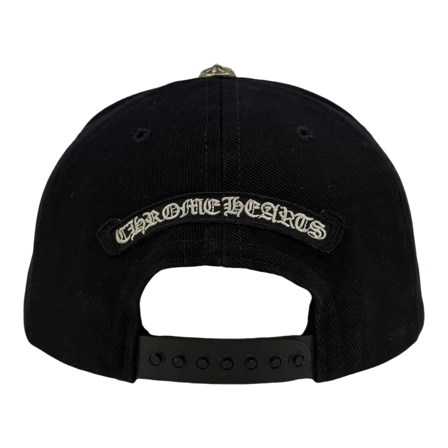 Chrome Hearts Vertical Logo Hat Black