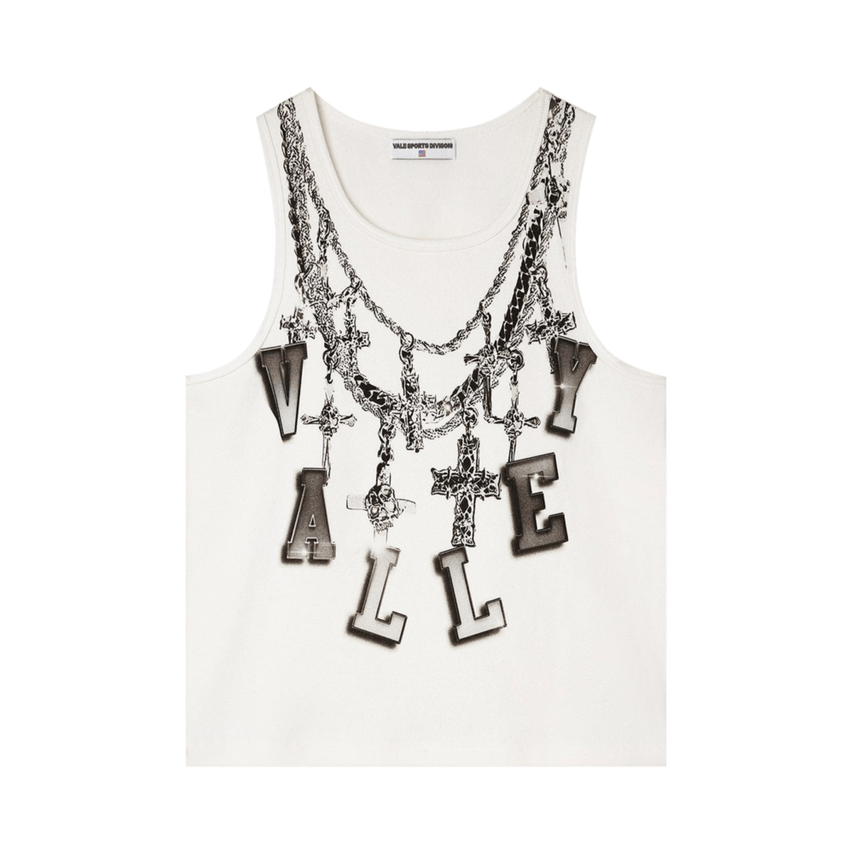 Vale Forever Chain Tank 'White'