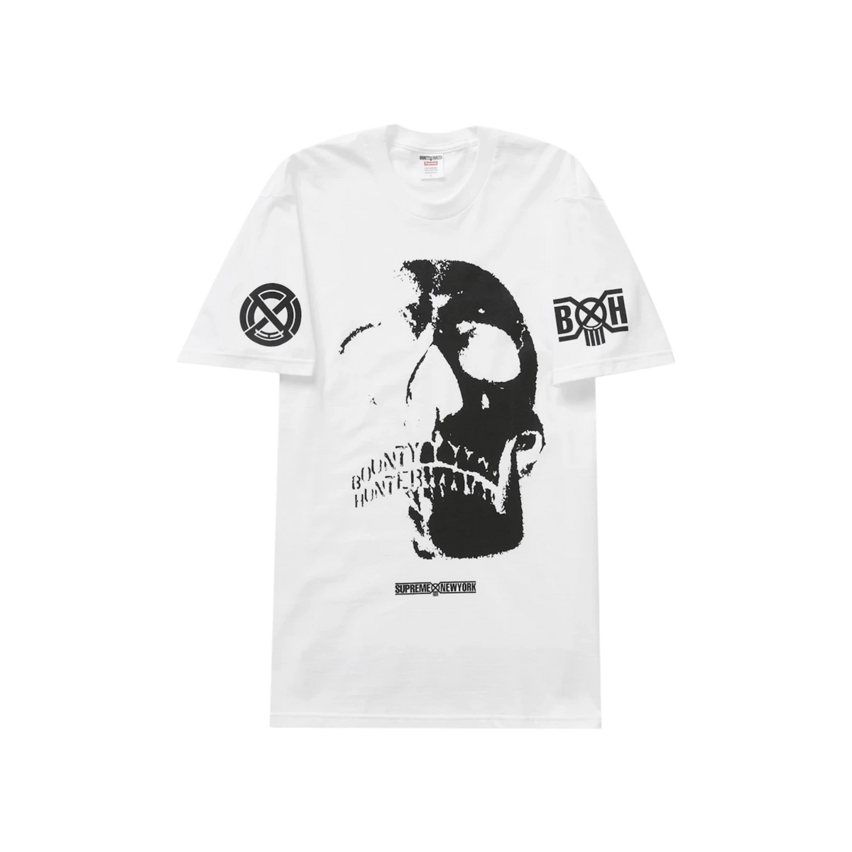 Supreme Bounty Hunter Skulls Tee White