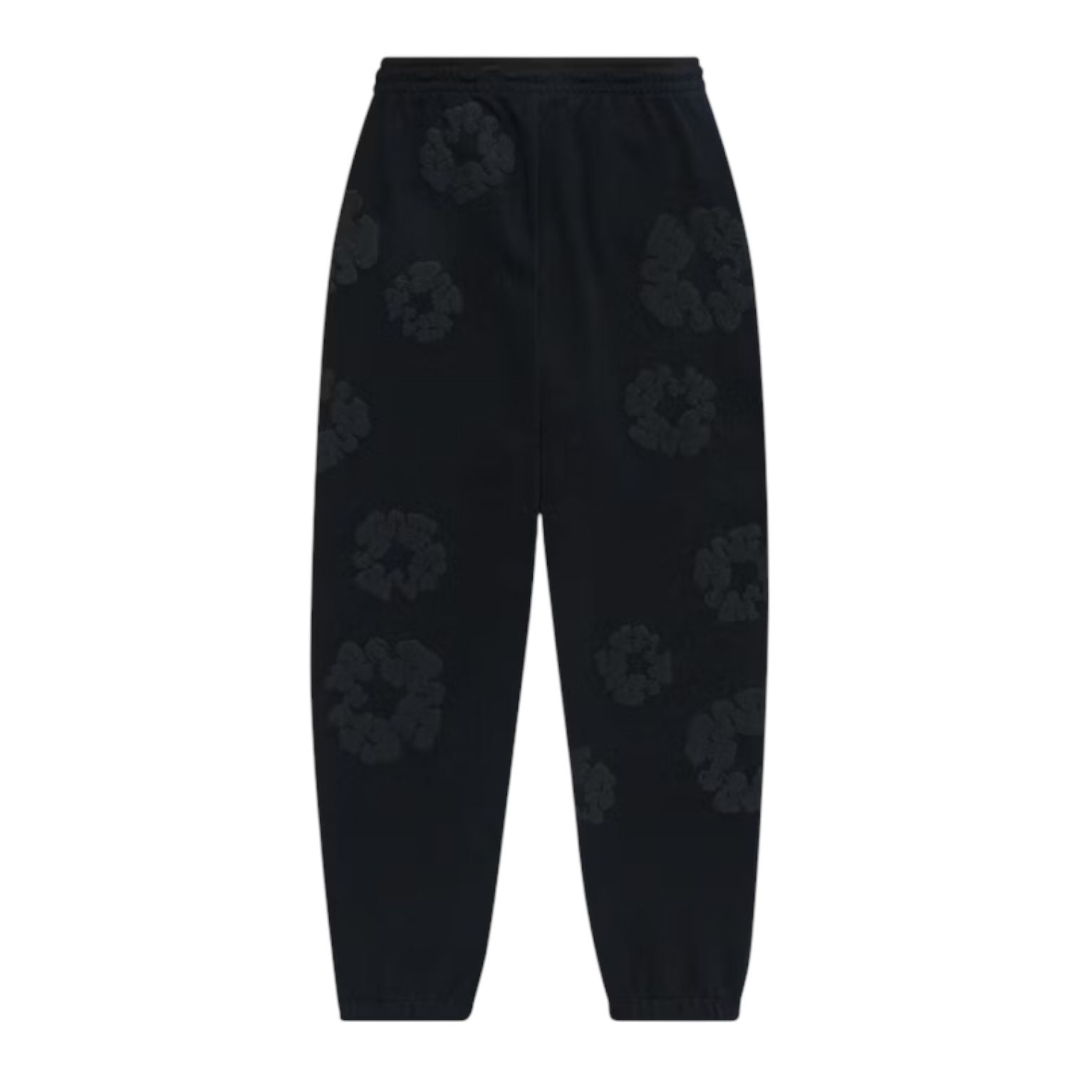 Denim Tears Cotton Wreath Sweatpants Black Monochrome