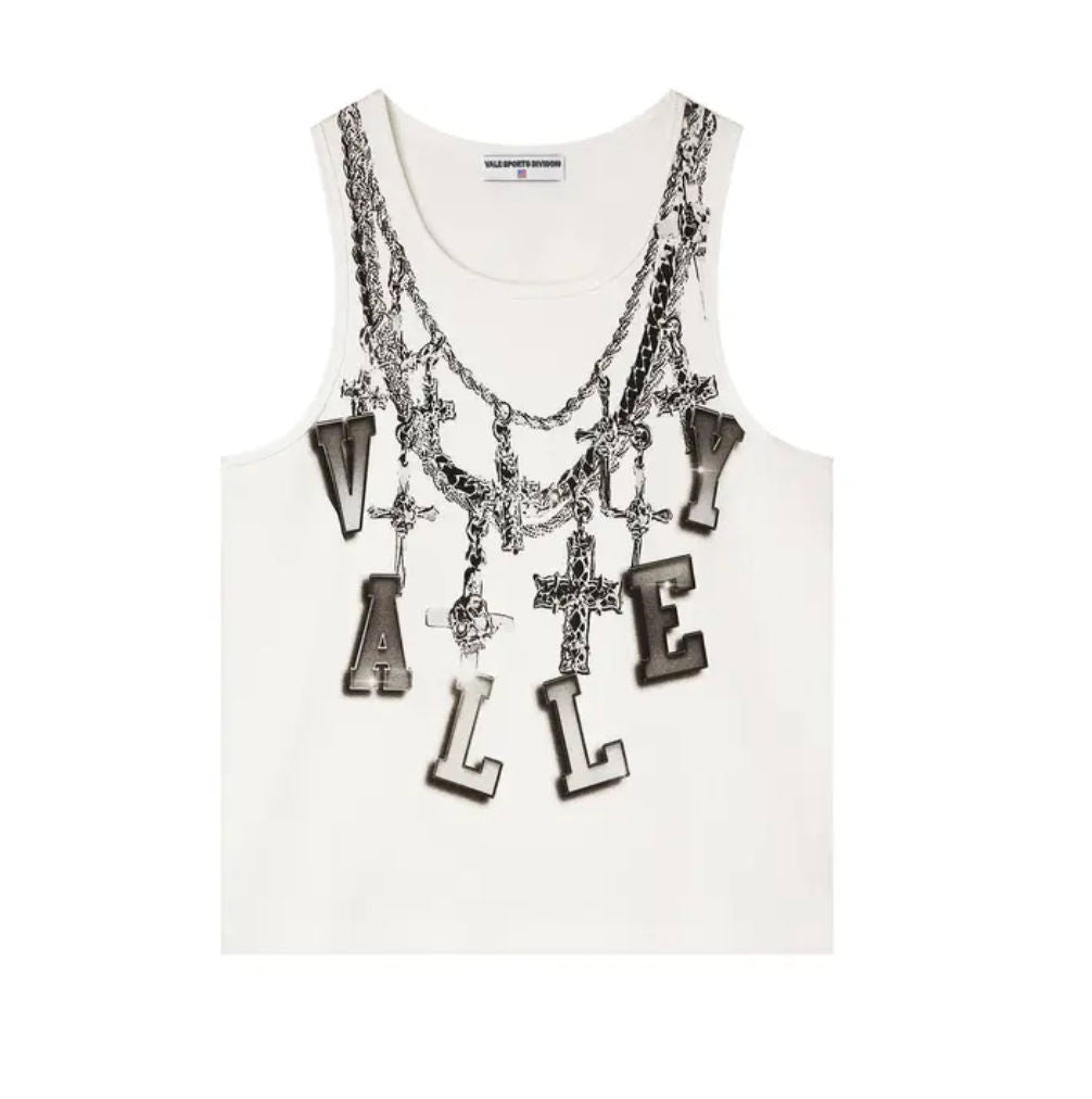 Vale Forever Chain Tank Top White