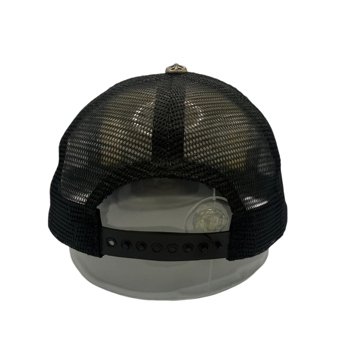 Chrome Hearts FUCK Hollywood Trucker Hat Black/White