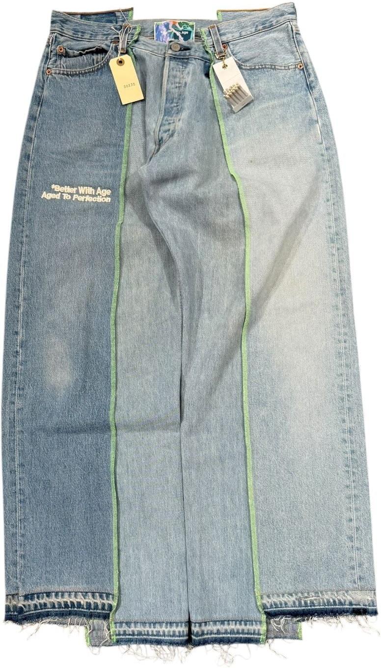 Better With Age Altar Reconstructed Denim Multi #4