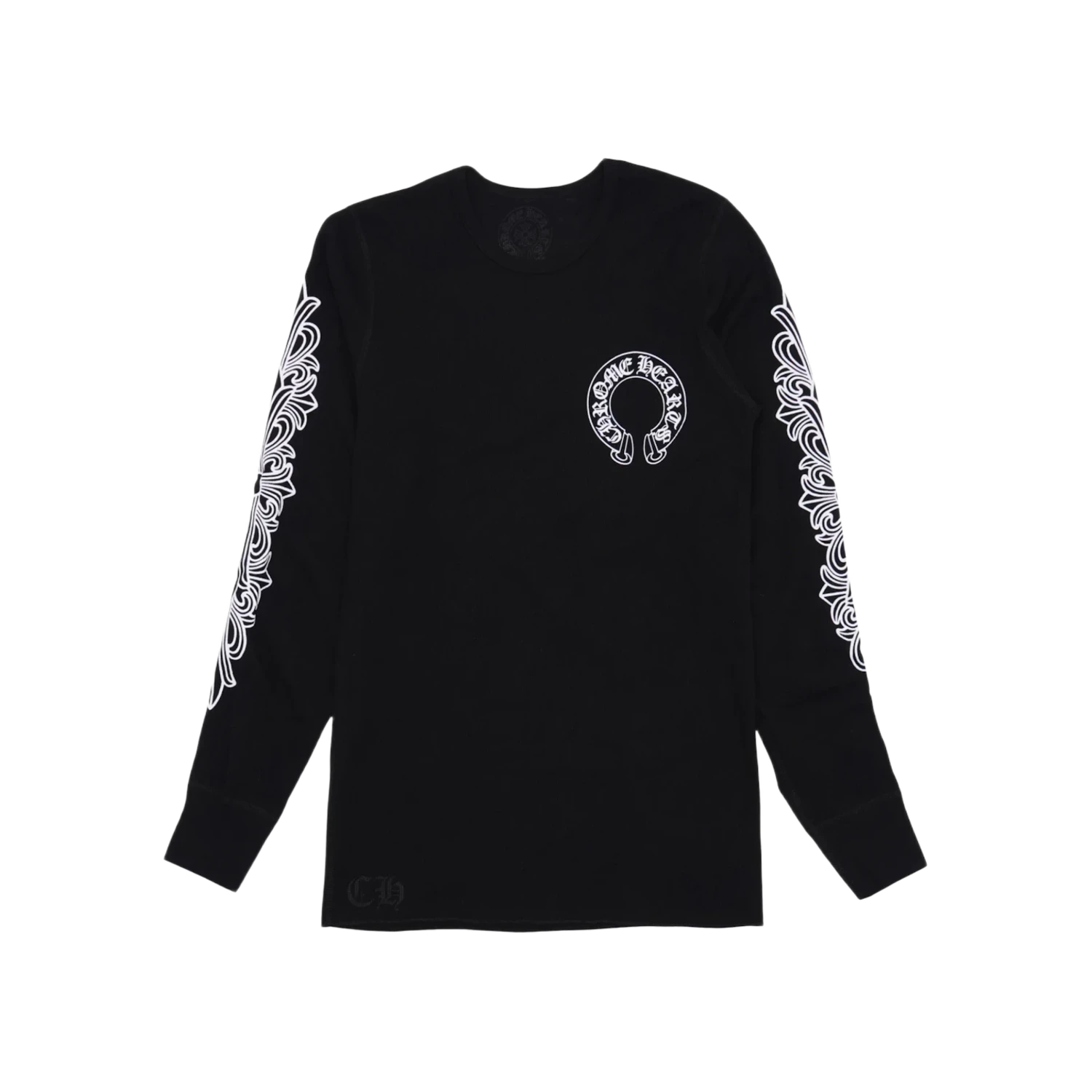 Chrome Hearts Horseshoe Thermal Waffle T-shirt Black