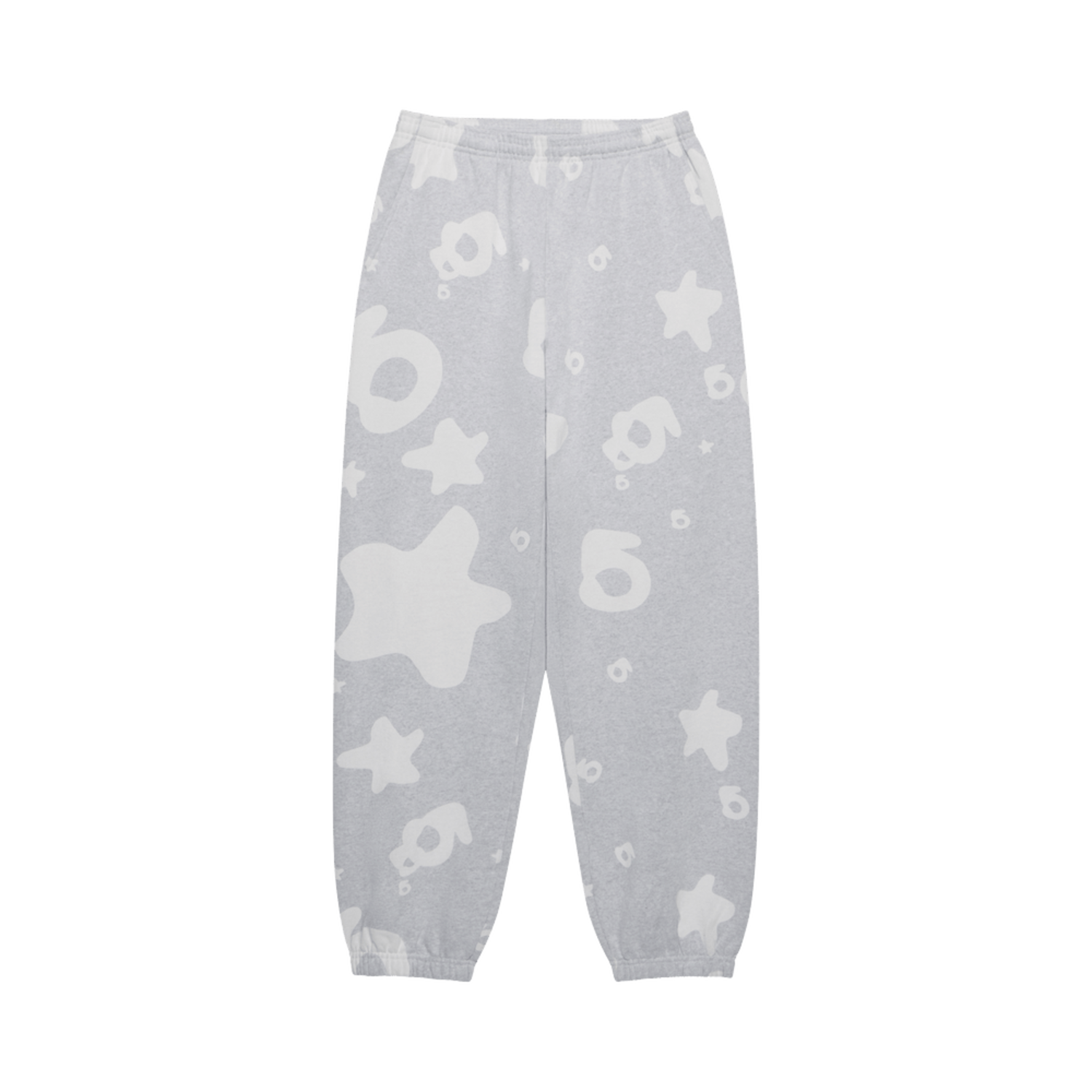 Sp5der AOP Beluga Sweatpant Grey