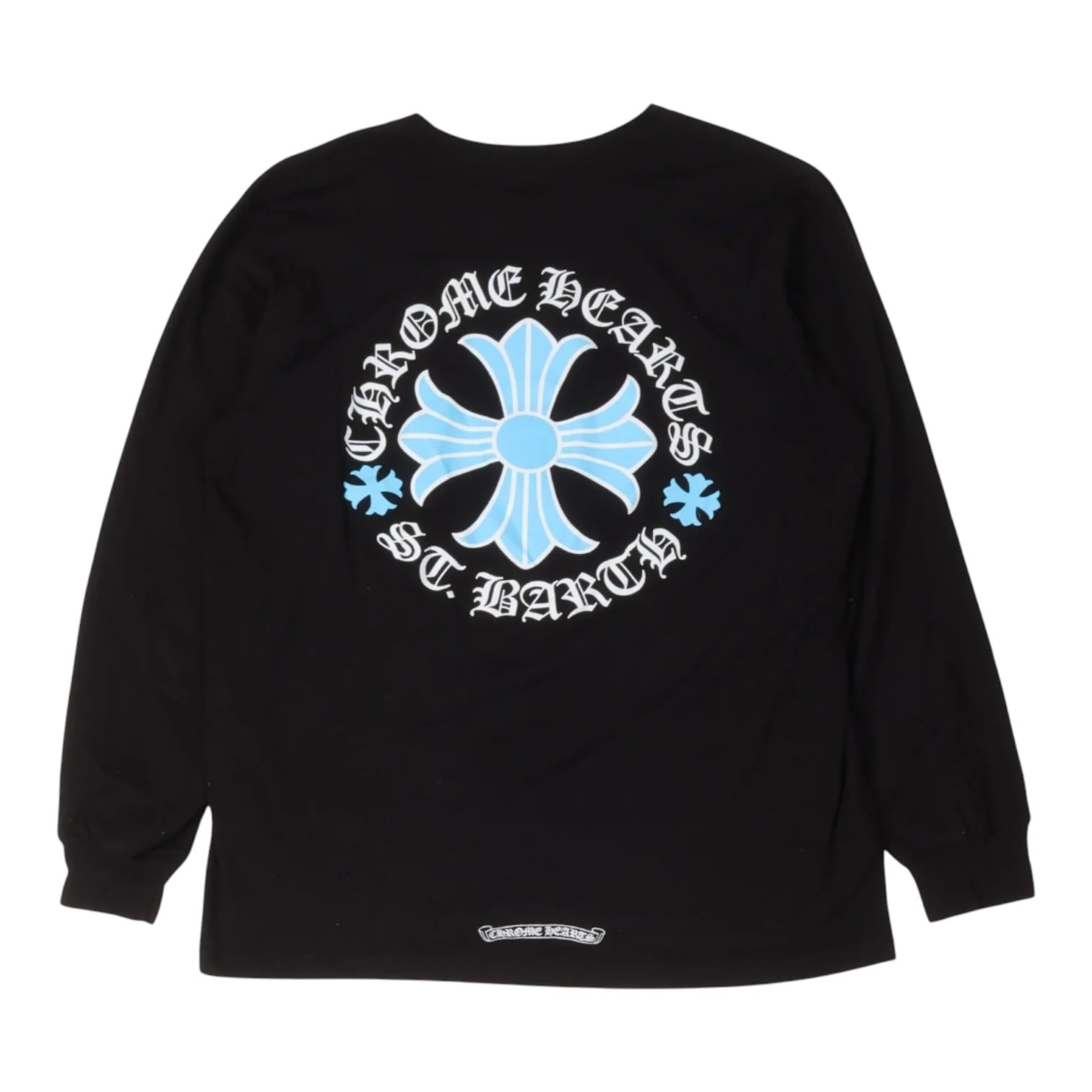 Chrome Hearts St. Barth's Exclusive Long Sleeve T-shirt Black/Blue