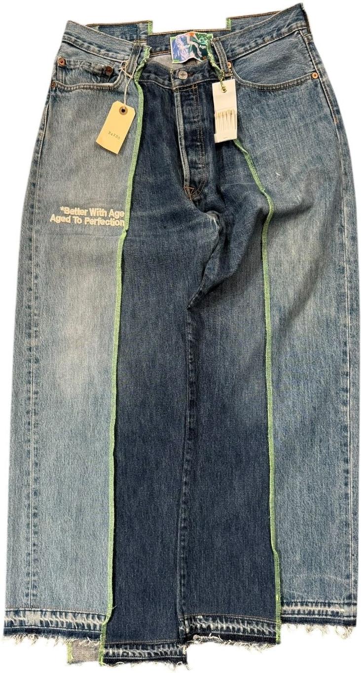 Better With Age Altar Reconstructed Denim Multi #3
