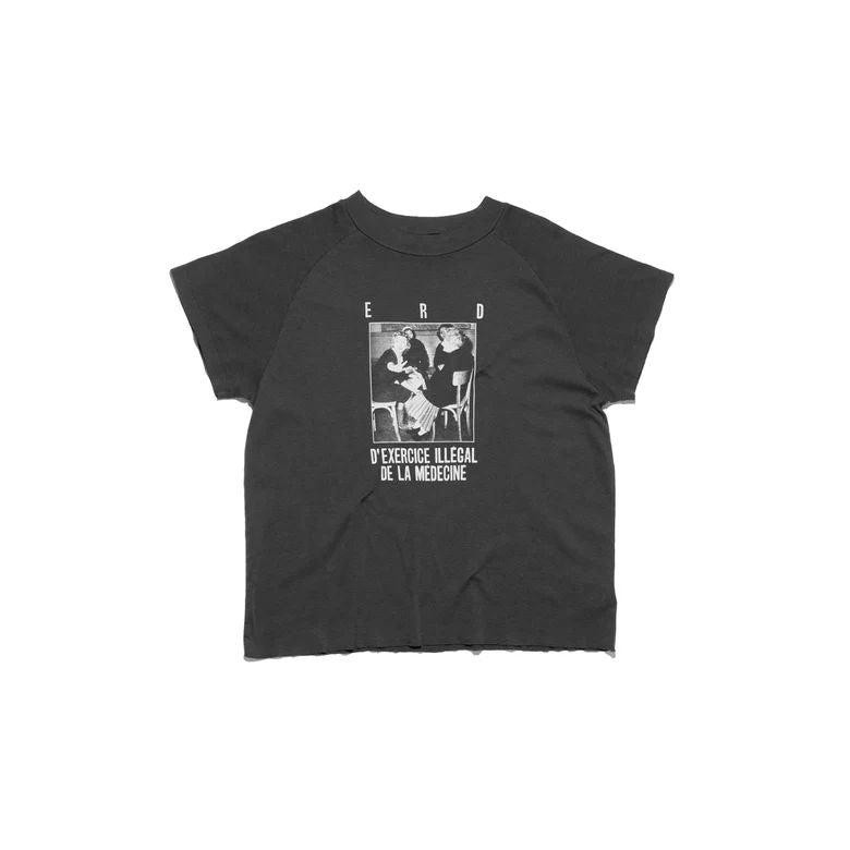 Enfants Riches Déprimés Medicine Raglan T-Shirt Faded Black