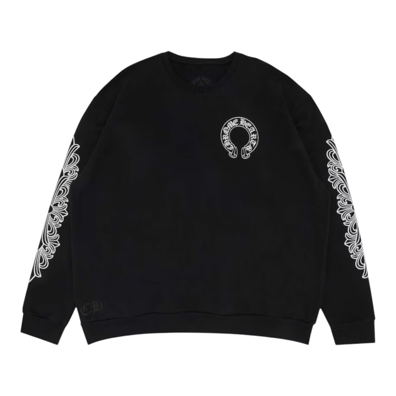 Chrome Hearts Horseshoe Crewneck Black