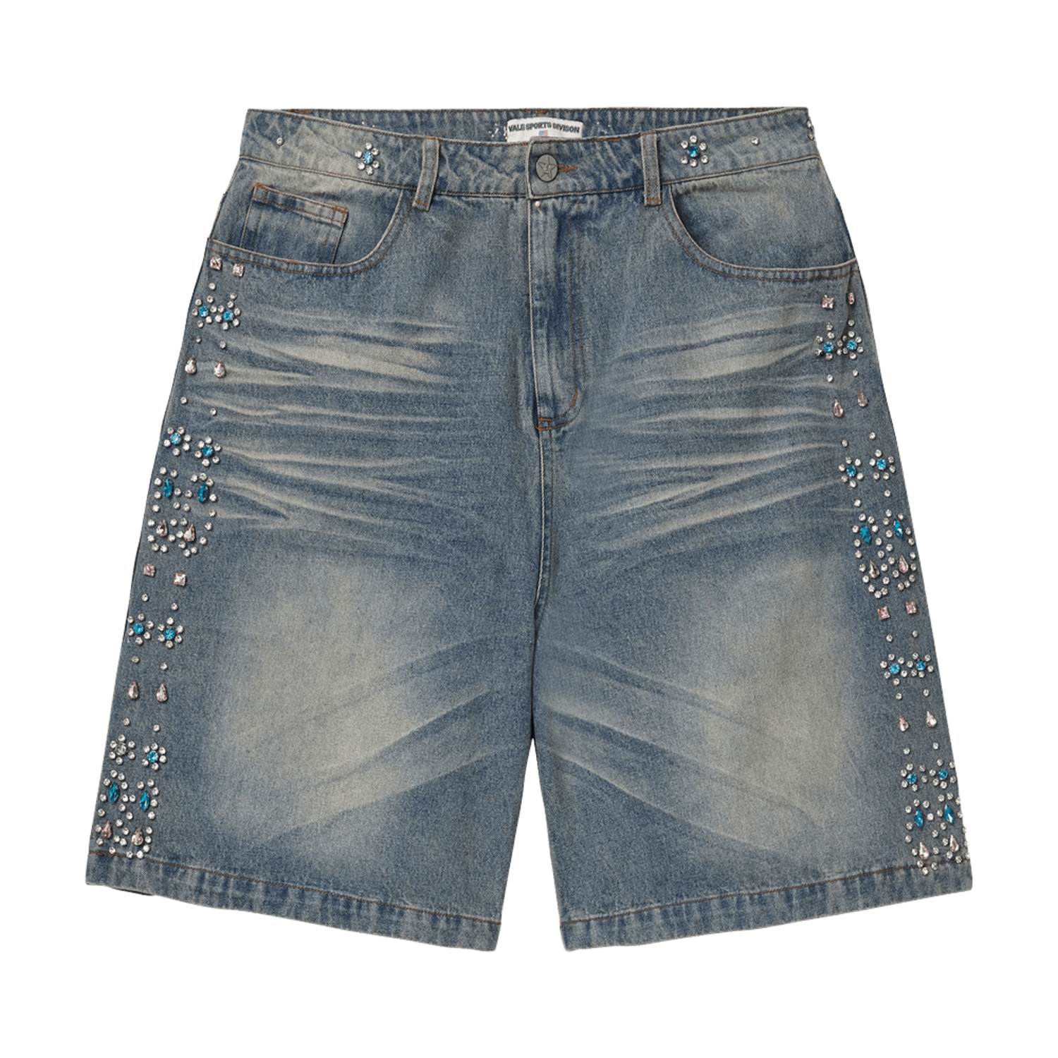 Vale Forever Candy Jorts Mid Blue