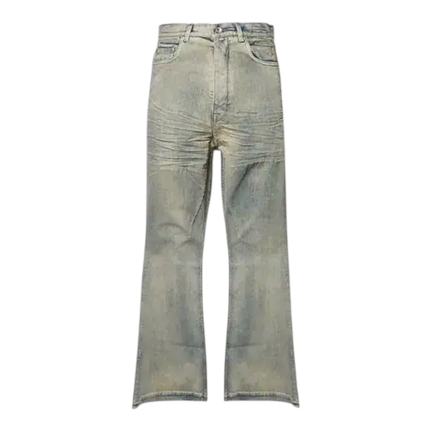 Rick Owens DRKSHDW Concordians Bolan Bootcut Jeans Pearl