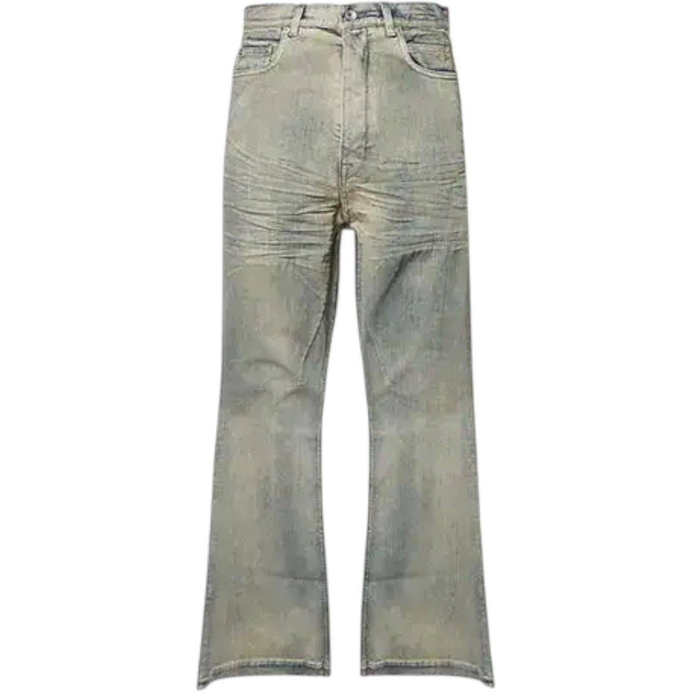 Rick Owens DRKSHDW Concordians Bolan Bootcut Jeans Pearl