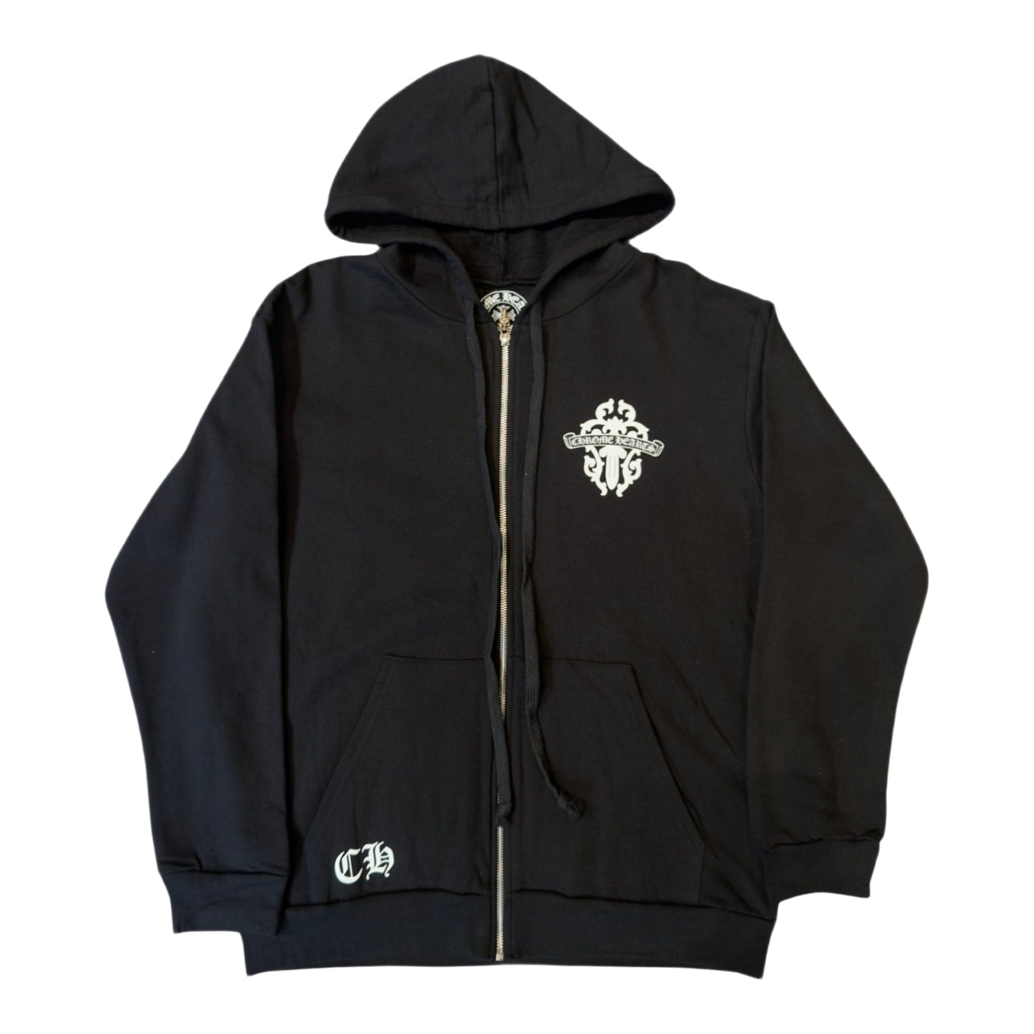 Chrome Hearts Made In Hollywood Dagger Zip up Hoodie