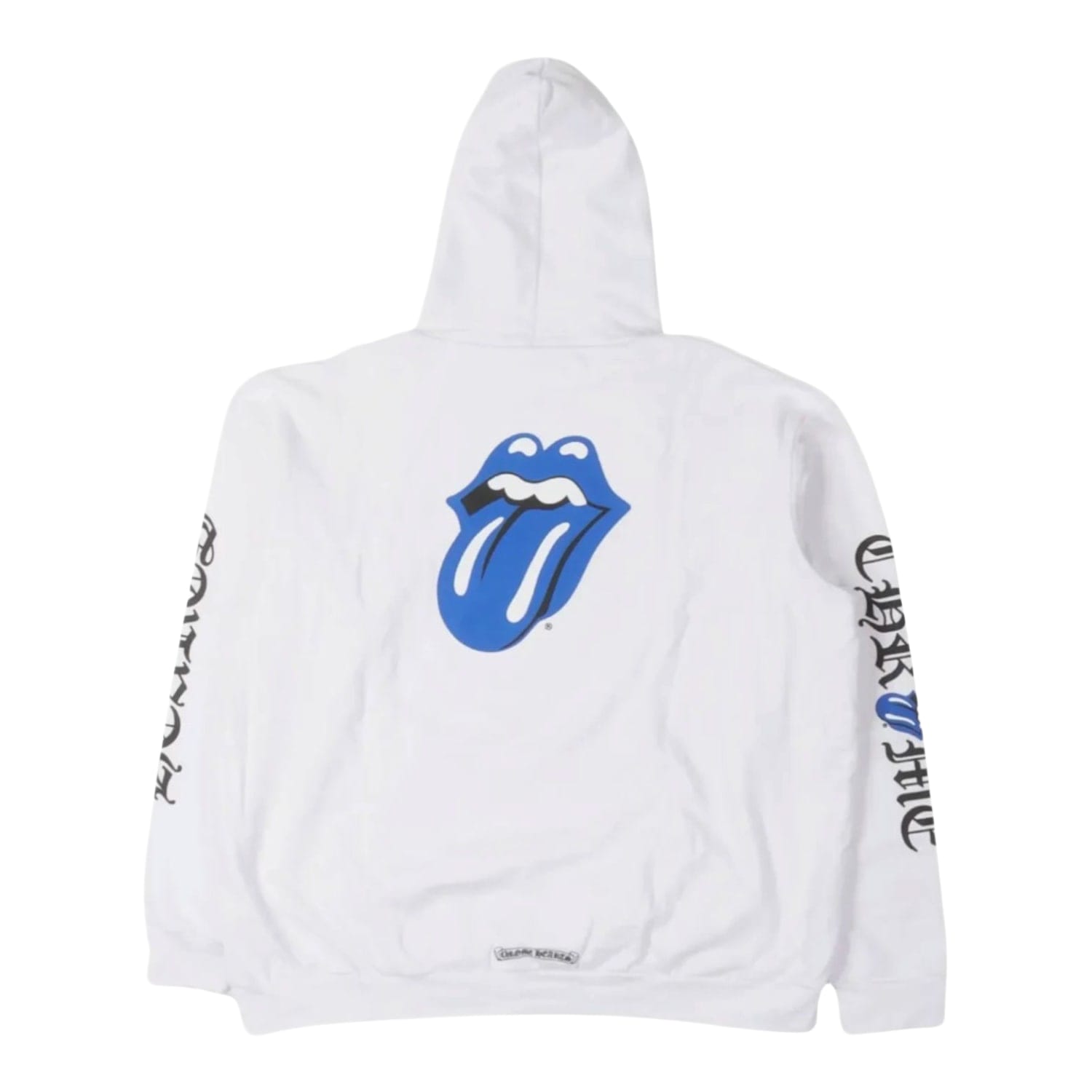 Chrome Hearts Rolling Stones White/Blue Hoodie