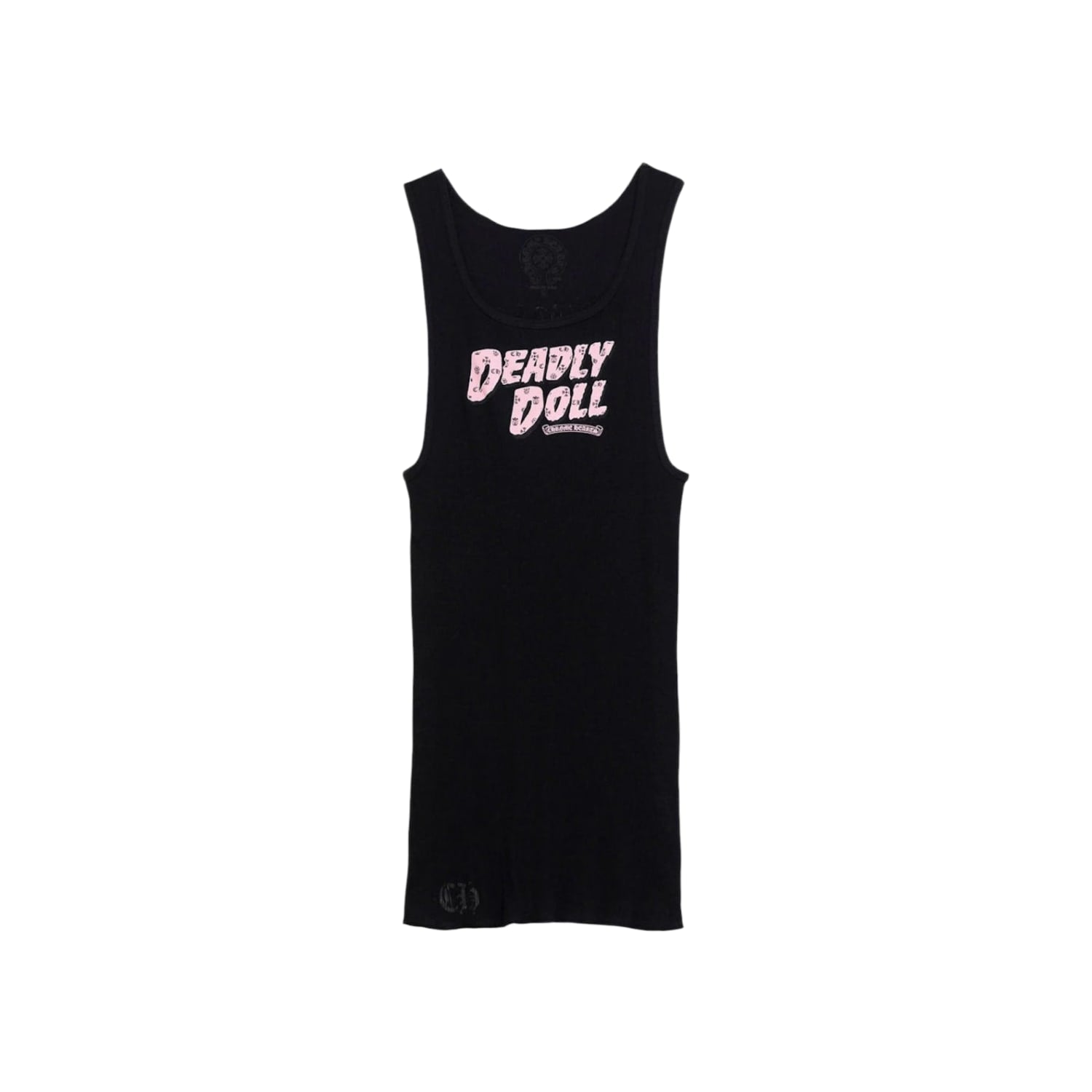 Chrome Hearts x Deadly Doll Tank Top Black/Pink