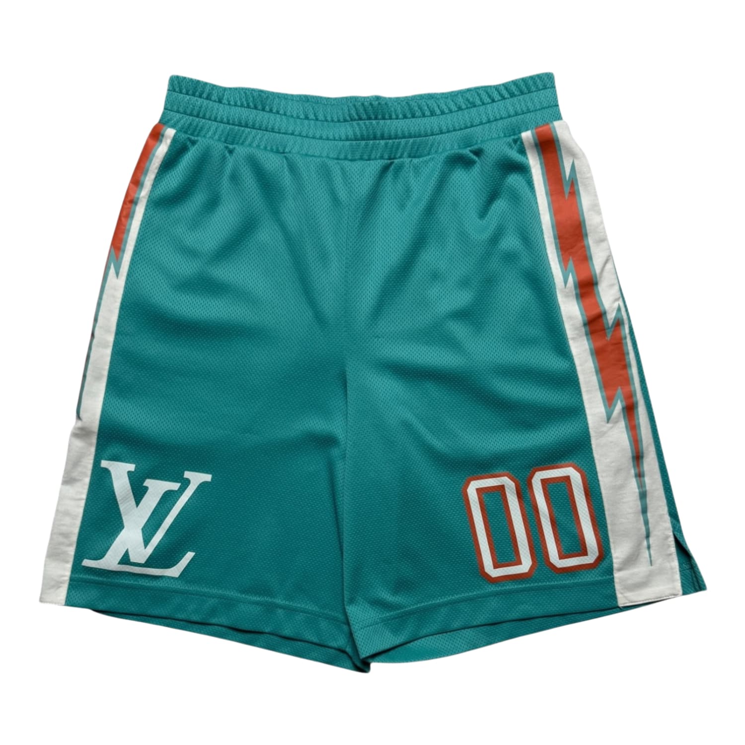 Louis Vuitton Sporty Jersey Bolt Short Mint Orange