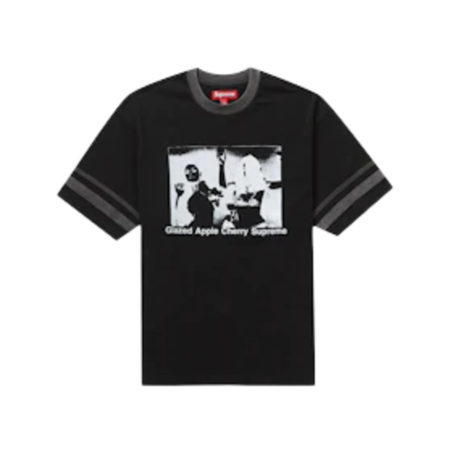 Supreme Glazed Athletic S/S Top Black